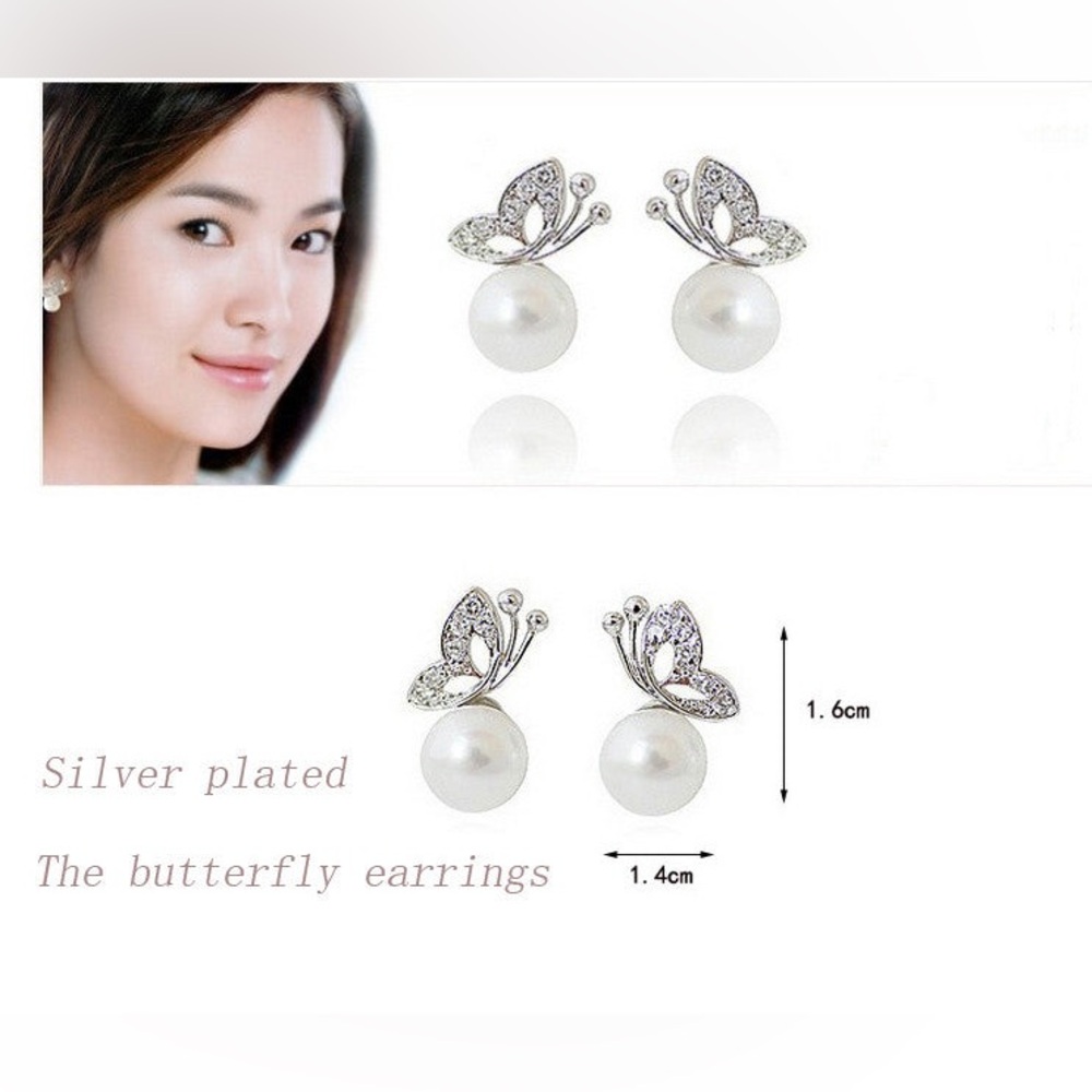 Butterfly earrings